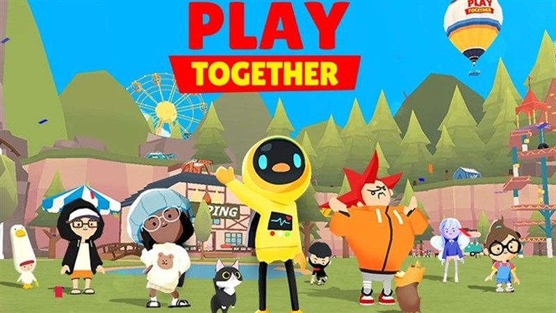 Thế giới Play Together đẹp thể hiện qua các bước hình Play Together của nhiều người chơi chia sẻ